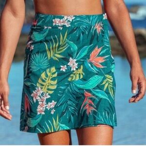 RipSkirt Hawaii Vintage Bali Jungle Tropical Wrap Skirt Sz M Above Knee Length